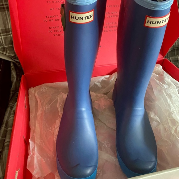 Brand New HUNTER BOOTS for Boys Sz 5 Big Kids - Picture 1 of 8